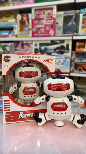 ربات robocop موزیکال . متحرک ۳۶۰ درجه