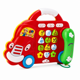 اسباببازی تلفن موزیکال کودک طرح اتوبوس مدل Music Car